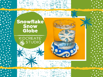 Snowflake Snow Globe at Liberty Elementary- Big Lake