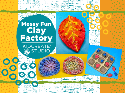 Messy Clay Fun Factory Mini Camp (5-12 years) 